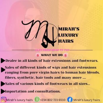 Mirah's luxury hairs