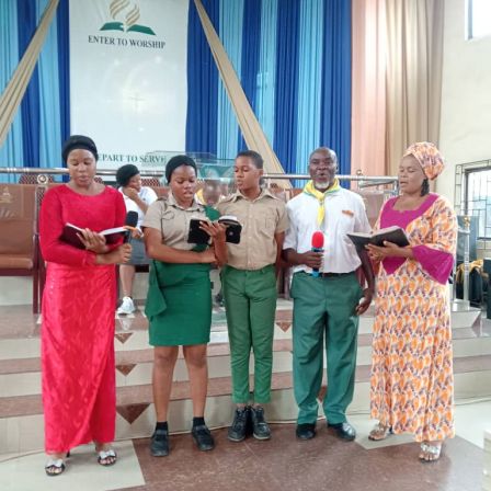ELDER NGOZICHI OKOROAFOR AND FAMILY