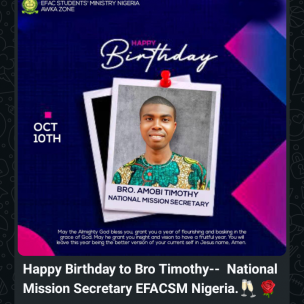 Amobi Ifeanyi Timothy